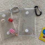 「キーホルダー・カラビナ付クリアーポーチ」はどこに売っている？買える？100均ダイソーにも